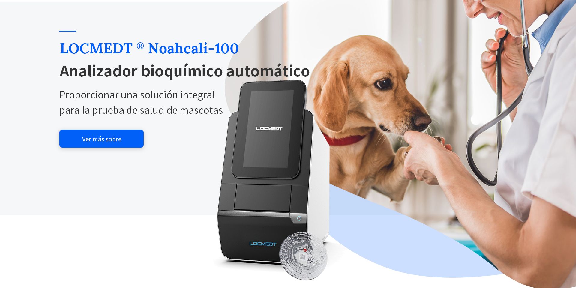Analizador automático de bioquímica veterinaria Noahcali-100