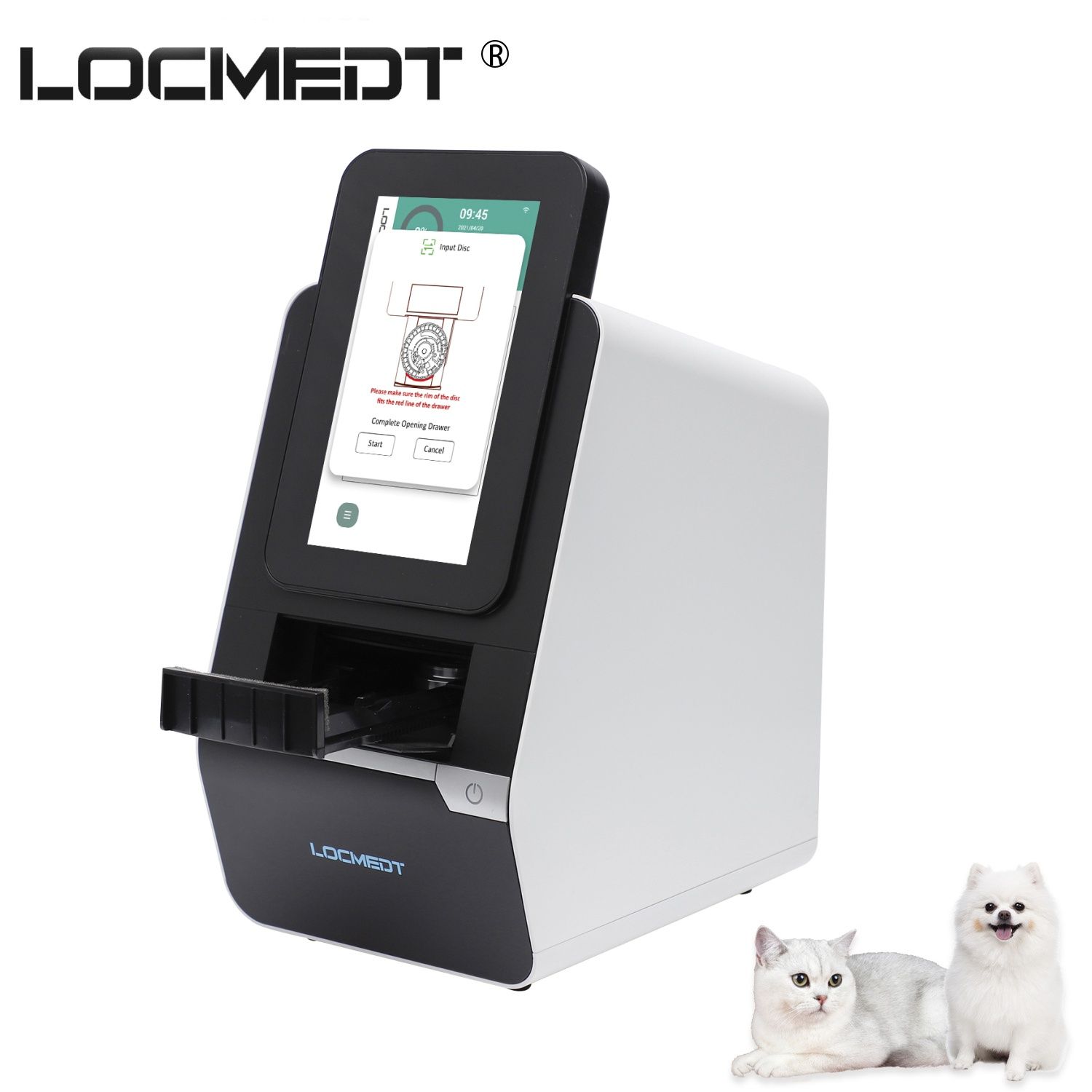 bolsillo Recomendación salir Analizador automático de análisis de sangre para mascotas Noahcali-100