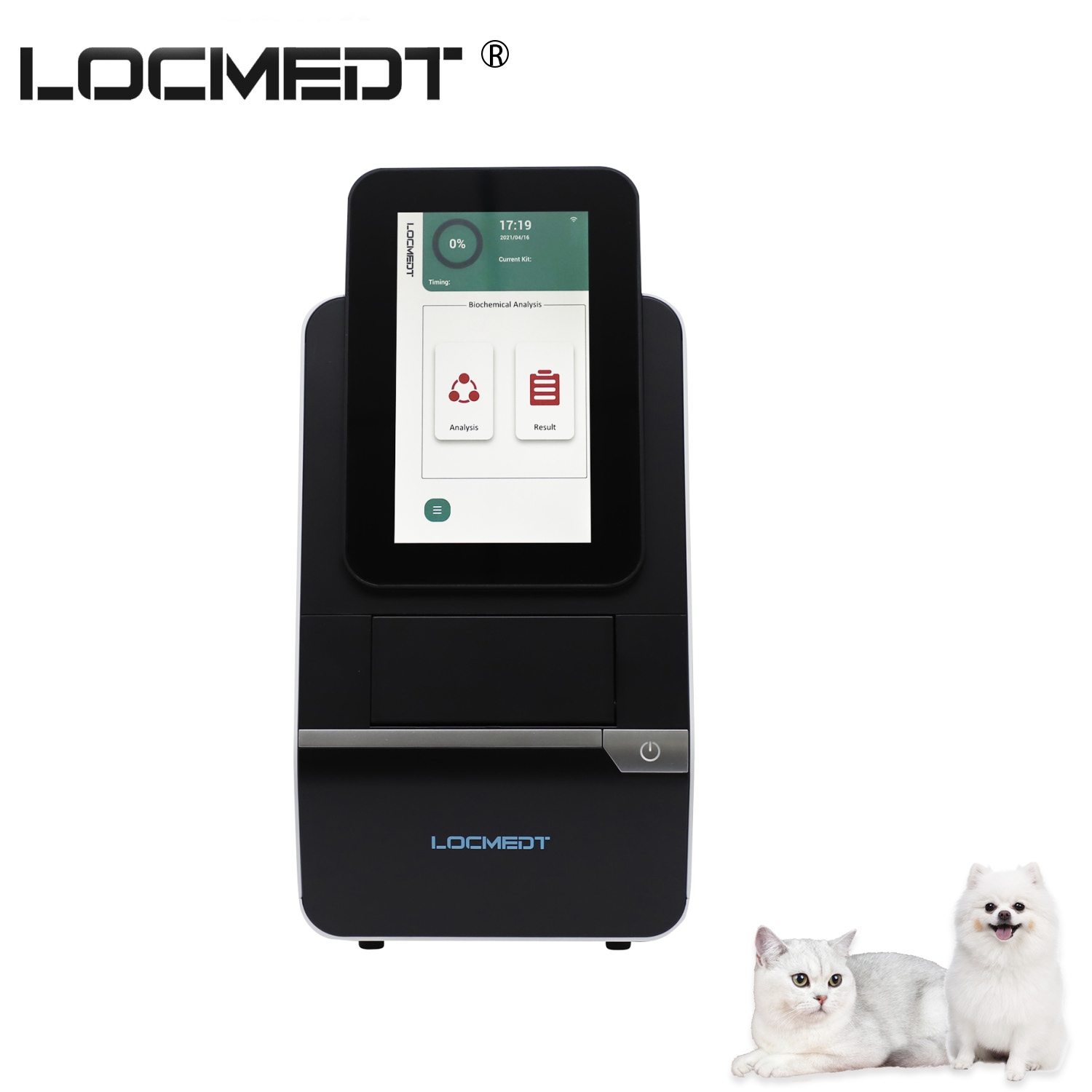 LOCMEDT<sup>®</sup> Noahcali-100 Analizador químico portátil para uso veterinario